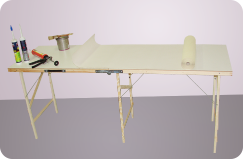 Tables for wallpapering